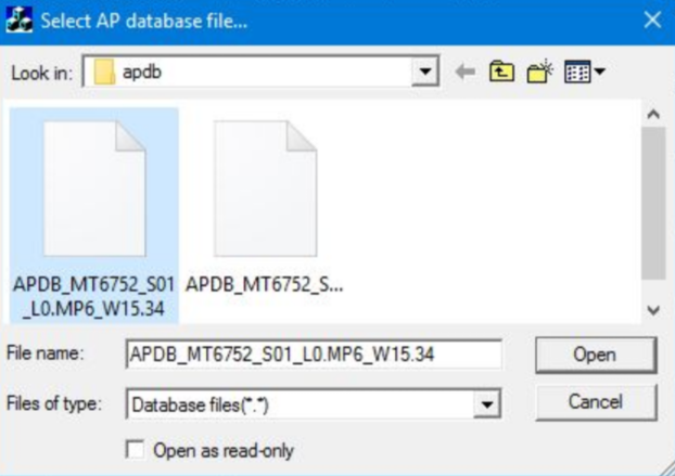 nvram database file mt6752 download